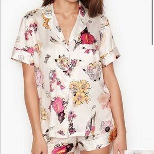 Victoria secret floral PJ set